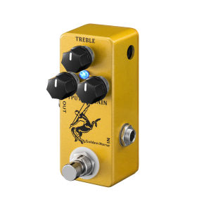 MOSKY Golden Horse Overdrive Effect Pedal Boost Guitar Effect Pedal with True Bypass for Electric Guitar
