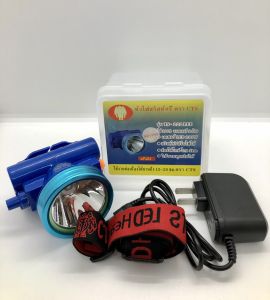 ไฟฉายคาดหัวหน้าไฟส่องกบ TS-222 LED หน้าเล็กแบตเตอรี่2ก้อน ของแท้อย่างดี