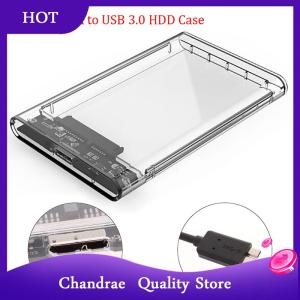 [Chandrae] 2.5 USB 3.0 to SATA SSD HDD Hard Drive Disk External Case Enclosure