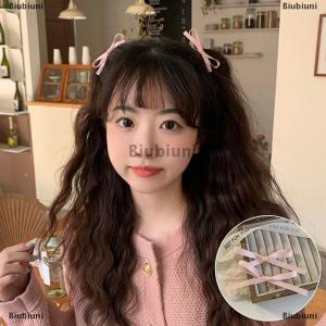 [COD] Biubiuni 2 cái kẹp tóc nơ dễ thương ngọt ngào Kẹp tóc nơ ba lê ngọt ngào kẹp tóc kẹp tóc dễ phối phong cách Hàn Quốc Phụ kiện tóc đội đầu nữ