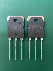 10 SET A1941 C5198 TOSHIBA ORIGINAL JAPAN 2SA1941 2SC5198 JEPANG ASLI