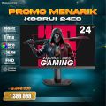 KOORUI 24E3 24 inch FHD GAMING MONITOR 165Hz 1ms IPS PANEL HDMI/DP. 