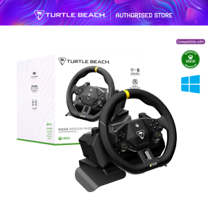 Turtle Beach Racer Wireless Racing Wheel for Xbox & PC | Realistic Driving Simulator Wheel