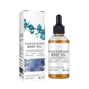 Pheromone Body Oil for Women,With Rose Petal & Sweet Almond Oil ,Hydrating & Confidence-Boosting Long-Lasting Scent,30ml