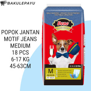 POPOK HEWAN ANJING JANTAN XS S M DIAPERS MALE WRAPS JEANS DONO ANABUL PELIHARAAN