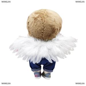 [COD] WANGJIA White Black Crafts Children Mini Feather Angel Wings Pet Props Doll Decoration Party Birthday Gift Easter Valentines Day