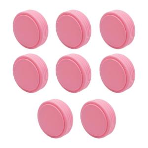 8 miếng tái sử dụng hành lý Caster Bìa bánh xe silicon bảo vệ ngăn chặn tiếng ồn vết trầy xước phù hợp với hầu hết bánh xe trục quay