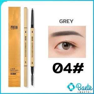 Baete Natural Waterproof Lasting Eyebrow Pencil with Brush Double Heads Eyebrow Pencil