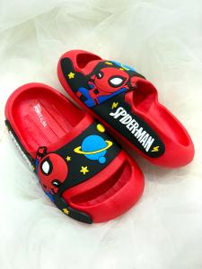Sandal Anak Laki-Laki Slop Bahan Jelly Motif SPIDERMANN Fashion sandal marvel anak laki laki