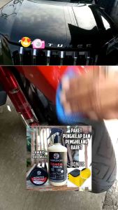 Pengkilap mobil dan motor/insta sparkling penghilang baret kain micro fiber