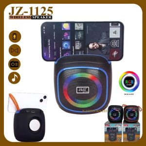 Speaker Bluetooth Stand Hp JZ-1125 Wireless Speaker Holder Hp Mini Portable RGB V5.3 Stereo Audio