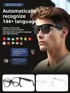 Smart Bluetooth Glasses with Real Time Translation