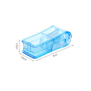 Pill Cutter for Small or Large Pills Splitter Pill Box Medicine Slicer with Sharp Blade Tablet Splitter Cutting Vitamins Tablets In Half
