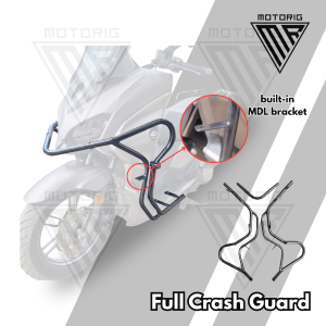 QJMOTOR FORTRESS 160 - MotoRig Crash Guard Heavy Duty [HUB]