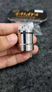 chụp dò đạp salaya s08 chính hãng inox 304 gắn các loại xe
