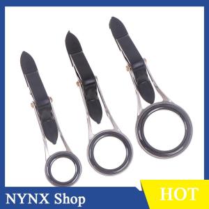 [NYNX] Folding Stainless Steel Telescopic Guide Ring Fishing Rod Pole Line Guides Top Rings DIY Eye Ring Repair Kit Tackle Accessories