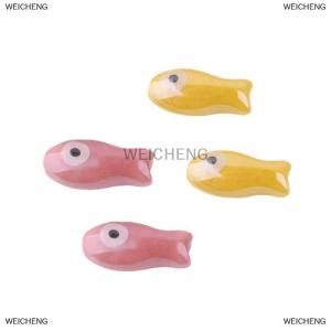 [COD] WEICHENG 10PCS Retro Small Fish Beads Charms Spacer Loose Beads For Jewelry Making Crafts Handmade DIY Bracelet Accessories