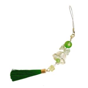 Flower Wind Chime Pendant Phone Charm Hangings Rope Cute Phone Chain Strap Bag Decoration Lanyard Keychain Accessories