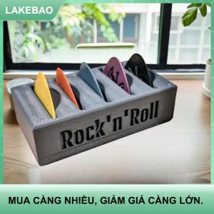 【LAKEBAO】 Guitar Picks chủ Box guitar Pick hiển thị chủ guitar Pick lưu trữ Box Set cho guitar người chơi và những người đam mê âm nhạc