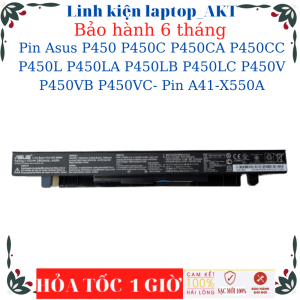 Pin laptop Asus P450 P450C P450CA P450CC P450L P450LA P450LB P450LC P450V P450VB P450VC- Pin A41-X550A