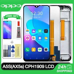 Original LCD With Frame For OPPO A5S A3S A1K LCD Touch Screen Display Digitizer Assembly