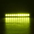 Single Row Yellow Led Light Bar 7" 13" 19'' 26'' 32''  Work Driving Light SUV Off Road Bar 12V 24V. 