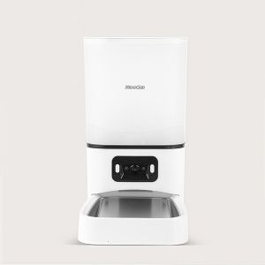 Auto  Feeders 6L Smart Cat Dog Food Dispenser with Dual Camera Double Bowl Timed Feeders