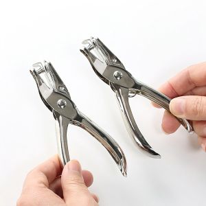 Đục lỗ giấy dụng cụ đục lỗ đơn kẹp bấm lỗ giấy refill sổ còng cầm tay tiện dụng kìm bấm lỗ kim loại 0.6mm ESTLA