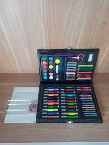 SHENAR Crayon Art Set 150 PCS Peralatan Gambar Lukis Pensil Warna Alat Tulis