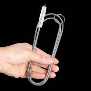INEXTIN 2pcs Long Flexible Refrigerator Drain Dredge Coil Brush Kitchen Drain Drain Hole Dredge Professional Stainless Steel Pipe Cleaning Tool Appliance Repair