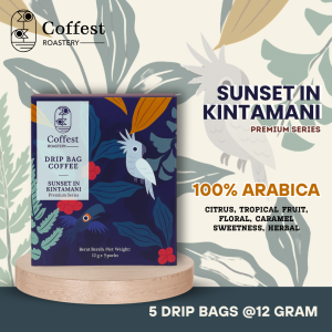 Coffest Roastery - Sunset in Kintamani - Drip Coffee Bag / Coffee Filter 100% Arabica