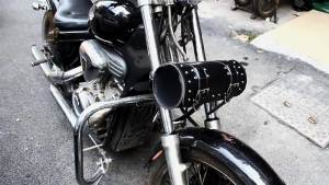 กระเป๋าข้างมอเตอร์ไซค์วินเทจ กระเป๋าดัดแปลงมอเตอร์ไซค์ กระเป๋าข้าง กระเป๋าผู้ขับขี่ กระเป๋าหน้า กระเป๋าเครื่องมือจักรยานไฟฟ้า #