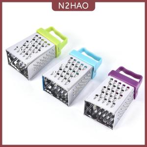 N2HAO  4 mặt lưỡi pho mát Rau vắt dưa chuột Slicer cắt hộp vắt tay nhà bếp