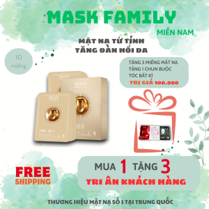 MASK FAMILY - Mặt nạ từ tính cấp ẩm sâu tăng đàn hồi cho da 25ml - (hộp)