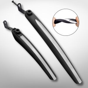 Chắn bùn xe đạp thể thao bản nhỏ có phản quang trước sau đầy đủ phụ kiện chắc chắn - CB02