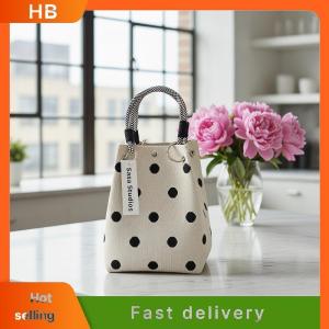 HB 2026 Elegant Knitted Handbag with 3D Magnetic Snap for Versatile Styling