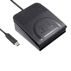 USB Single Foot Pedals 1key Programs Computer Keyboards with Five Customs Functions Photoelectric Mechanical Switches