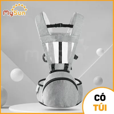Đai địu cho trẻ em bé 1 2 3 tuổi ngồi đi xe máy an toàn - MySun