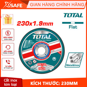 [HỎA TỐC] Đĩa cắt kim loại Total TAC2212303 23mm chuyên dùng để cắt kim loại 230mmX1.9mmX22.2mm