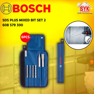 SYK Bosch SDS Plus Mixed Drill Bit Set 6 Pcs Cordless Power Tools Accessories Mata Drill 2 608 579 300