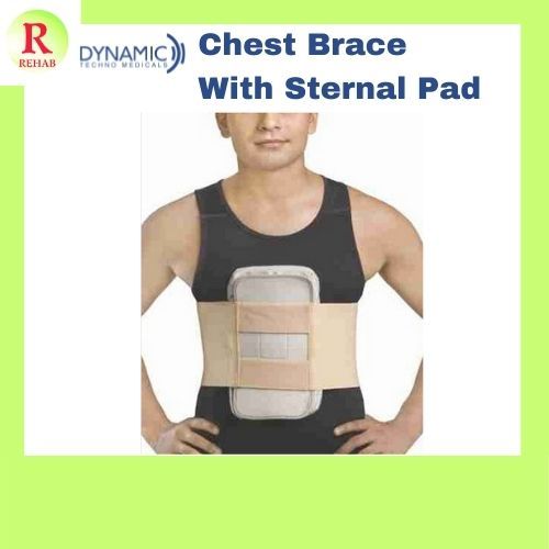 Chest Brace with Sternal Pad by DYNA // Chest Support Heart Surgery