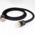 【Stock in SG】HiFi Power Cord Hi-End Braided Sleeve Amplifier Power Cable - 10AWG - OD 17MM - Shielding Audiophile High Fidelity AC Power Wire Audio Power Cable UK US EU Custom Plug. 