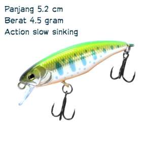 umpan mancing casting ultralight ul minnow lure
