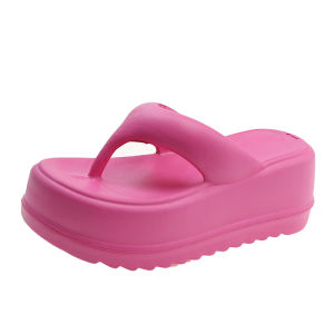 Ielgy Dép xỏ ngón nữ dễ thương Dép xỏ ngón màu trơn tăng khả năng chống mòn