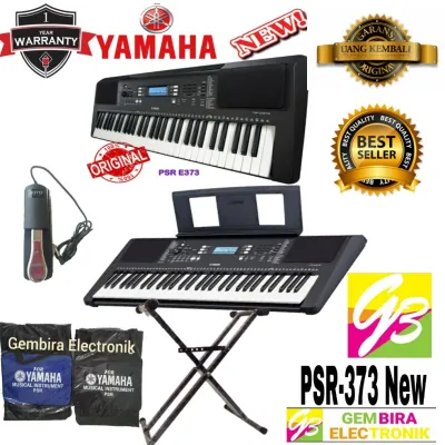 Paket Keyboard Yamaha psr e373 new garansi resmi Yamaha Original