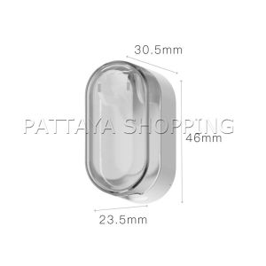 Pattaya ที่เก็บแปรงสีฟัน ไม่มีการเจาะ ฝาครอบกันฝุ่นแปรงสีฟัน Toothbrush Holder