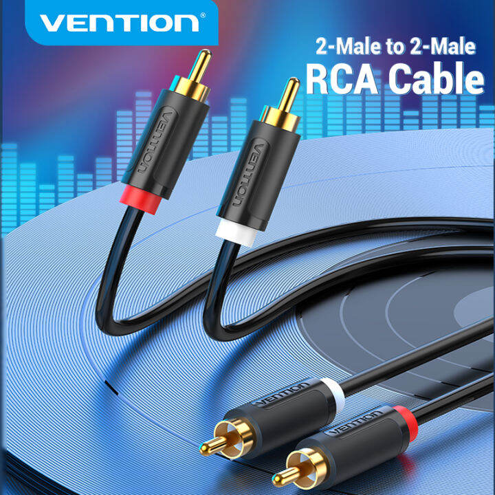 Vention RCA Cable 2 Male to 2 Male RCA Audio Cable For TV CD Player DVD ...