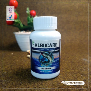 Obat Jantung Koroner - Ekstrak Ikan Gabus Premium ALBUCARE KAPSUL Original BPOM