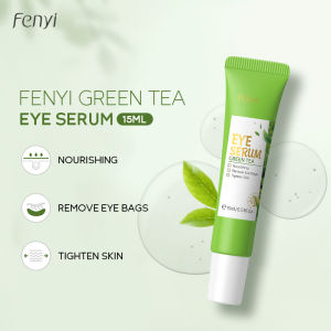 LAIKOU FENYI Green Tea Eye Serum Nourishing Remove Eye Bags Tighten Skin Eye Care Serum 15ml