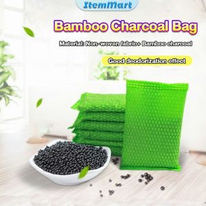 Bamboo Charcoal Bag Natural Smelly Activated Carbon Closet Shoe Refrigerator Deodorant Air Freshener Odor Remove